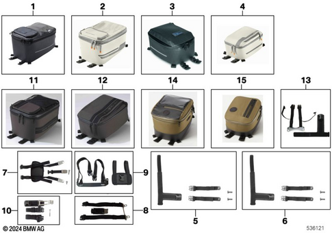 Luggage & Storage for 2024 BMW-Motorrad F 900 GS Adventure #5