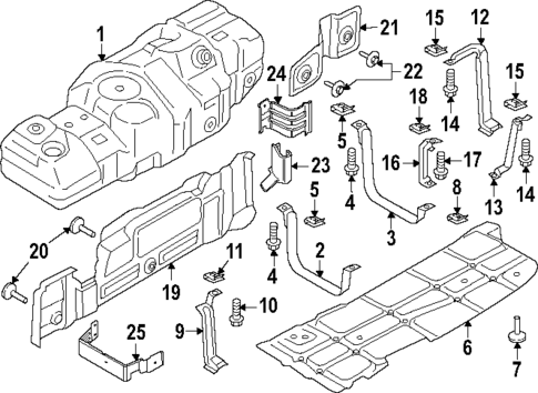 Fuel System Components for 2024 Ford F-250 Super Duty #0
