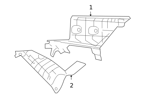 Interior Trim - Quarter Panels for 2008 Hyundai Azera #0