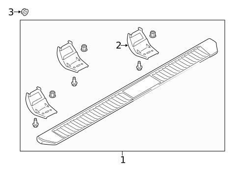 Running Board for 2017 Ford F-350 Super Duty #7