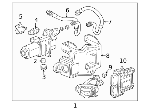 Axle & Differential for 2016 Cadillac ATS #2