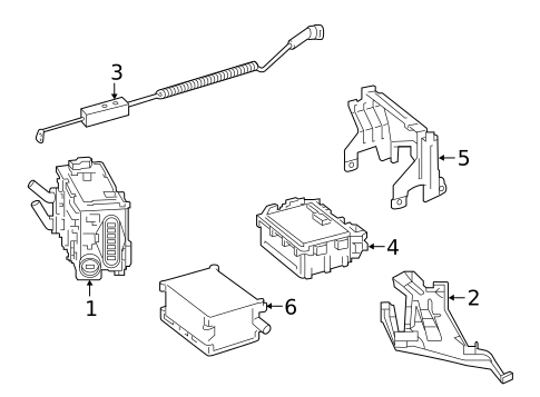 Electrical Components for 2020 Mercedes-Benz S 65 AMG® #0