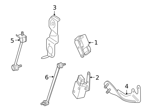 Electrical Components for 2010 Mercedes-Benz CL550 #1