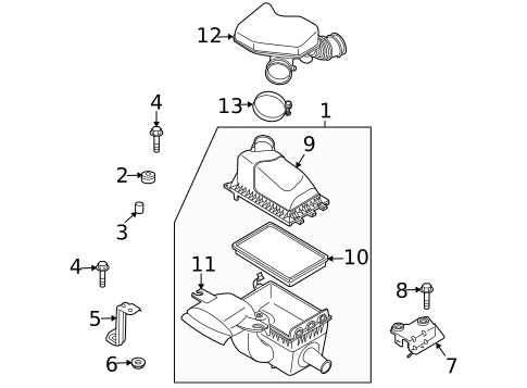 Filters for 2008 Mazda CX-9 #0