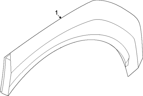 Exterior Trim - Quarter Panel for 2025 Kia EV9 #0
