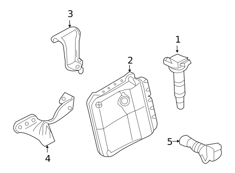 Ignition System for 2006 Toyota RAV4 #0