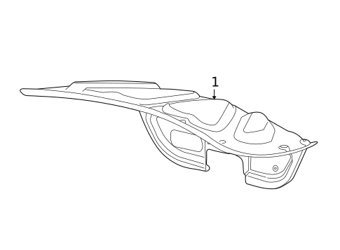 Interior Trim - Trunk for 2008 Jaguar X-Type #0