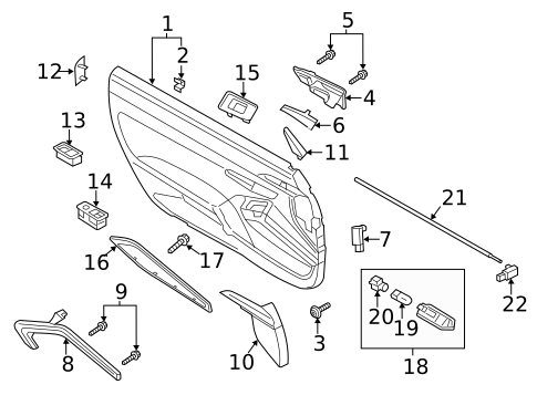 Door for 2017 Porsche Cayenne #0