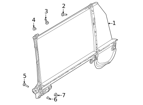 Interior Trim - Rear Door for 2023 Land Rover Range Rover #5