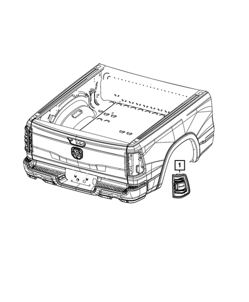 Lamps, Interior and Exterior for 2022 Ram 1500 #8