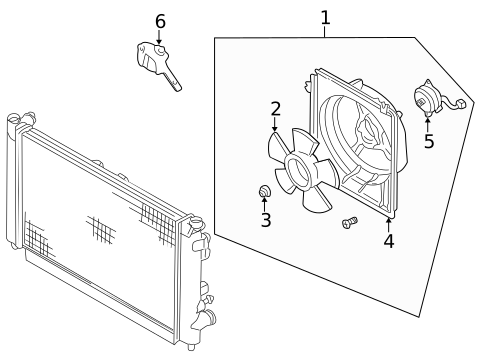 Condenser, Compressor & Lines for 2001 Mazda Millenia #2