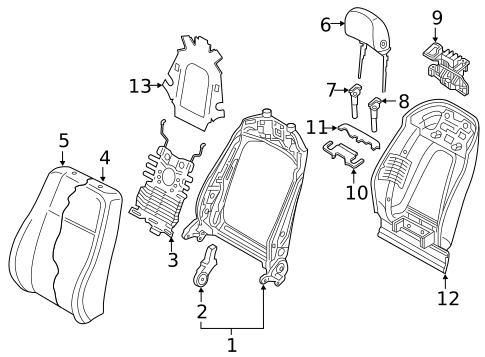 Power Seats for 2021 Audi Q8 #1