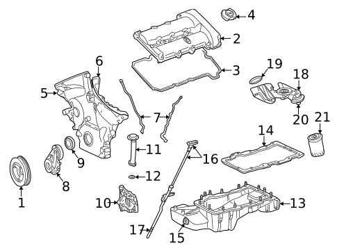 Engine Parts for 2006 Mercury Monterey #1