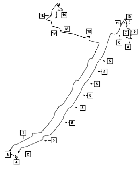 Hydraulic Control Unit, Brake Tubes and Hoses for 2019 Jeep Wrangler #2
