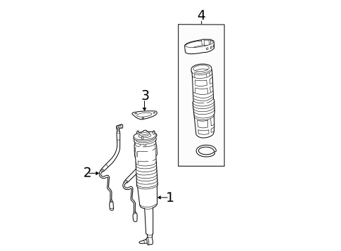 Shocks & Components for 2011 Mercedes-Benz CL600 #1