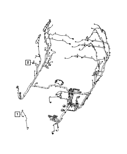 Wiring, Body and Accessories for 2021 Ram 1500 Classic #19