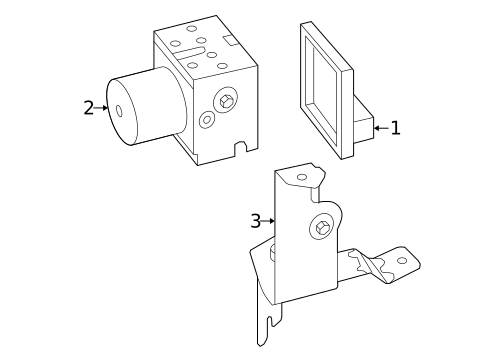 Anti-Lock Brakes for 2007 Ford Mustang #2