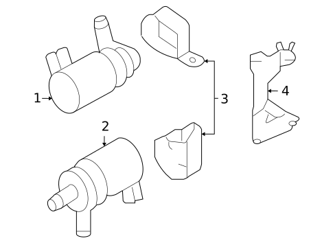 Water Pump for 2007 Volkswagen Touareg #0
