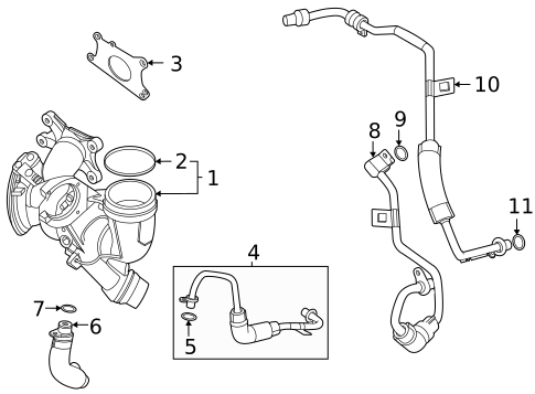 Turbocharger & Components for 2020 Mini Cooper #0