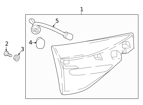 Tail Lamps for 2018 Buick Enclave #1