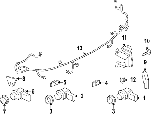 Electrical Components for 2024 Porsche Cayenne #4