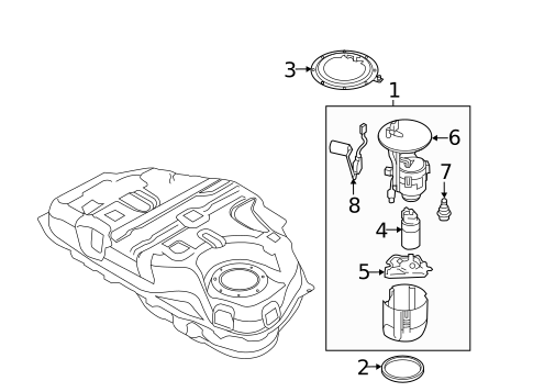 Senders for 2014 Mazda 3 #0
