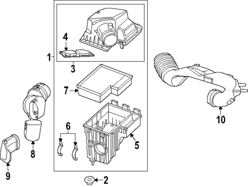Air Intake for 2024 Ford Transit-350 #0