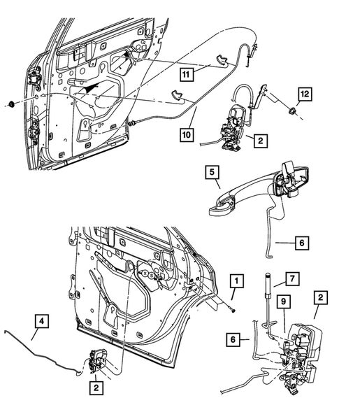 Rear Door for 2006 Chrysler 300 #0