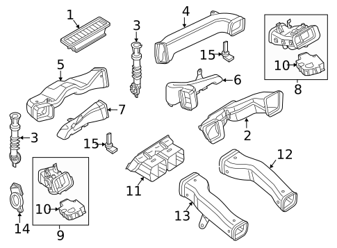 Automatic Temperature Controls for 2013 Audi S8 #2
