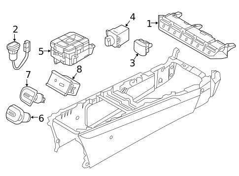 Parking Brake for 2019 Kia Sorento #0