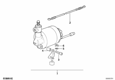 Footrests for 1988 BMW-Motorrad K 75 C #2
