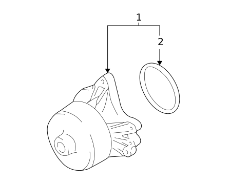 Water Pump for 2007 Toyota Corolla #1