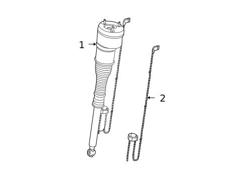 Struts & Components for 2013 Mercedes-Benz S350 #1
