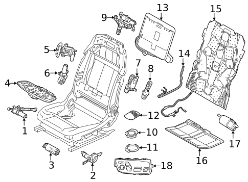Power Seats for 2019 BMW 750i xDrive #0