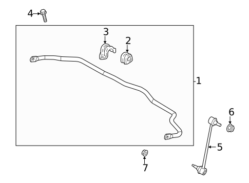 Stabilizer Bar & Components for 2023 Hyundai Elantra #0