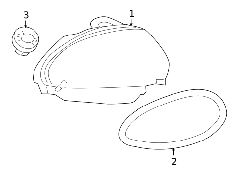 Combination Lamps for 2010 Chrysler PT Cruiser #0