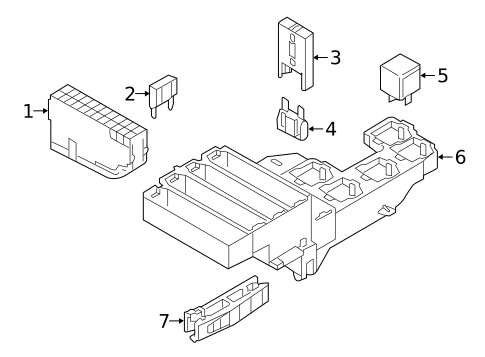 Fuse & Relay for 2018 Audi RS7 #2
