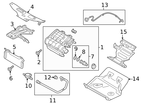 Emission Components for 2021 Mazda CX-3 #1