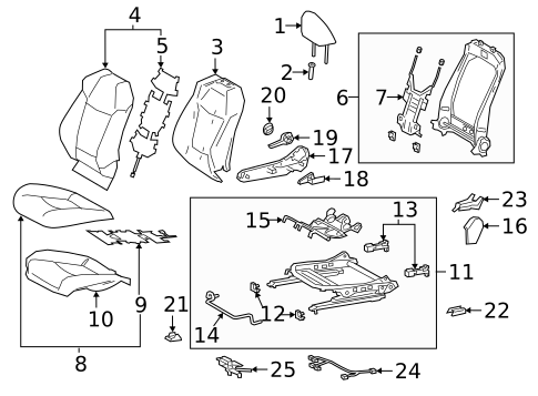 Heated Seats for 2025 Toyota Corolla #1