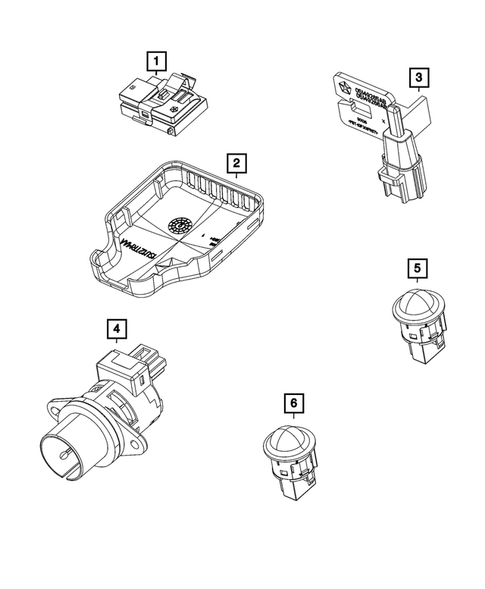 Sensors for 2021 Jeep Cherokee #1