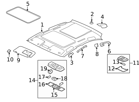 Sunroof for 2017 Mitsubishi Lancer #1