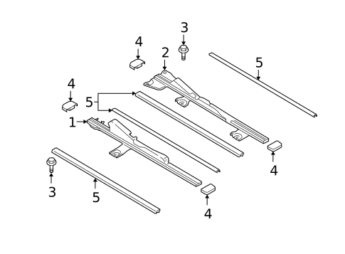 Tracks & Components for 2007 Mazda CX-9 #5