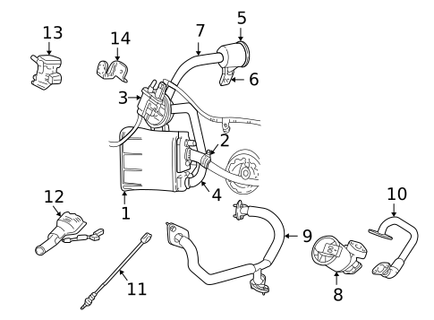 Powertrain Control for 2003 Chrysler Sebring #1