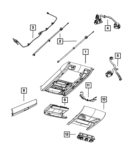 Consoles for 2013 Chrysler Town & Country #4