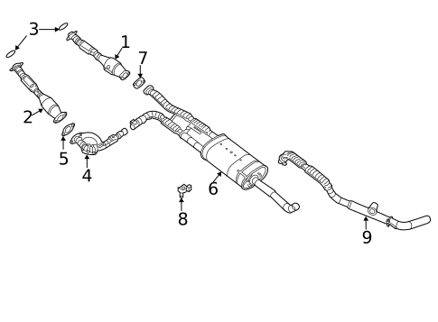 Exhaust Components for 2013 Nissan NV2500 #0