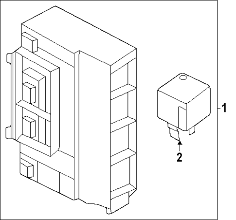 Fuse & Relay for 2023 Nissan ARIYA #1