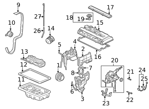 Filters for 1996 Acura Integra #1