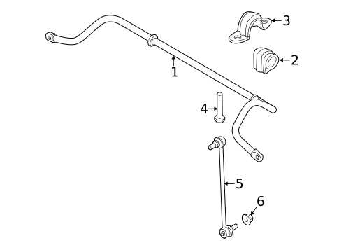 Stabilizer Bar & Components for 2014 Mini Cooper Countryman #0