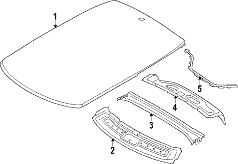 Roof & Components for 2021 Mini Cooper #0