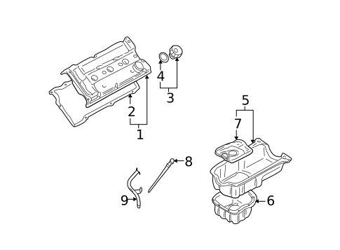 Engine Parts for 2005 Kia Optima #2